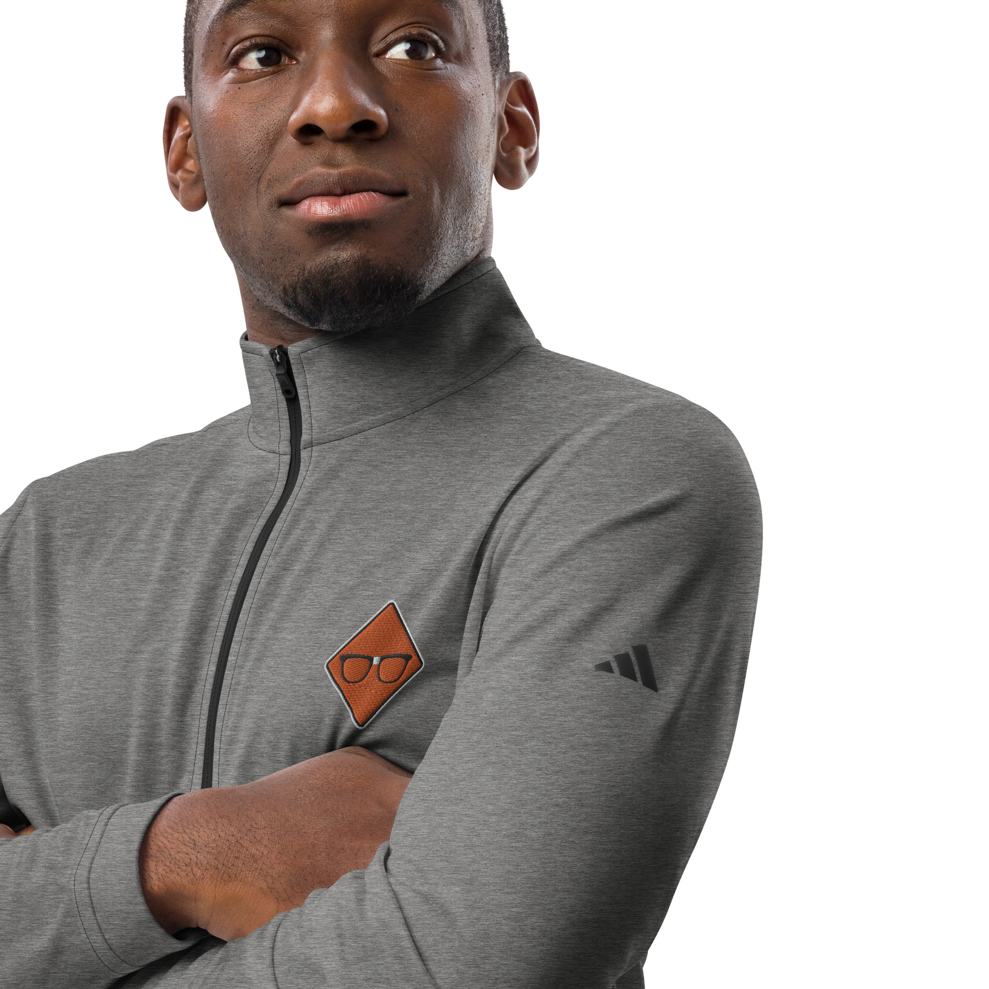 Nerds That Care - Quarter zip pullover