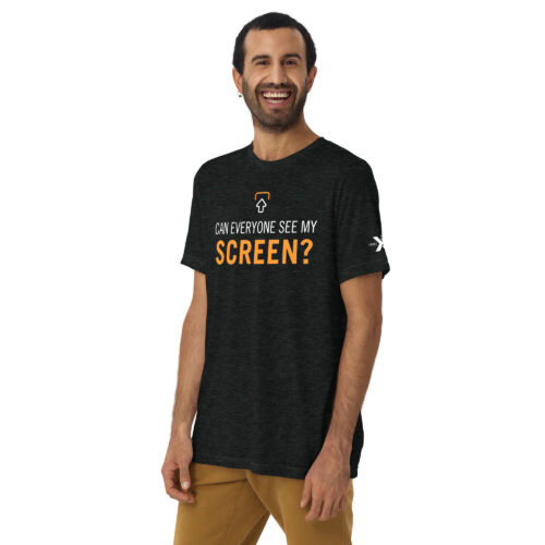 Sponsored "See My Screen" Short sleeve t-shirt